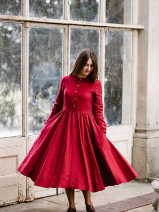 Son de Flor Dresses & Skirts - Son de flor classic red poppy
